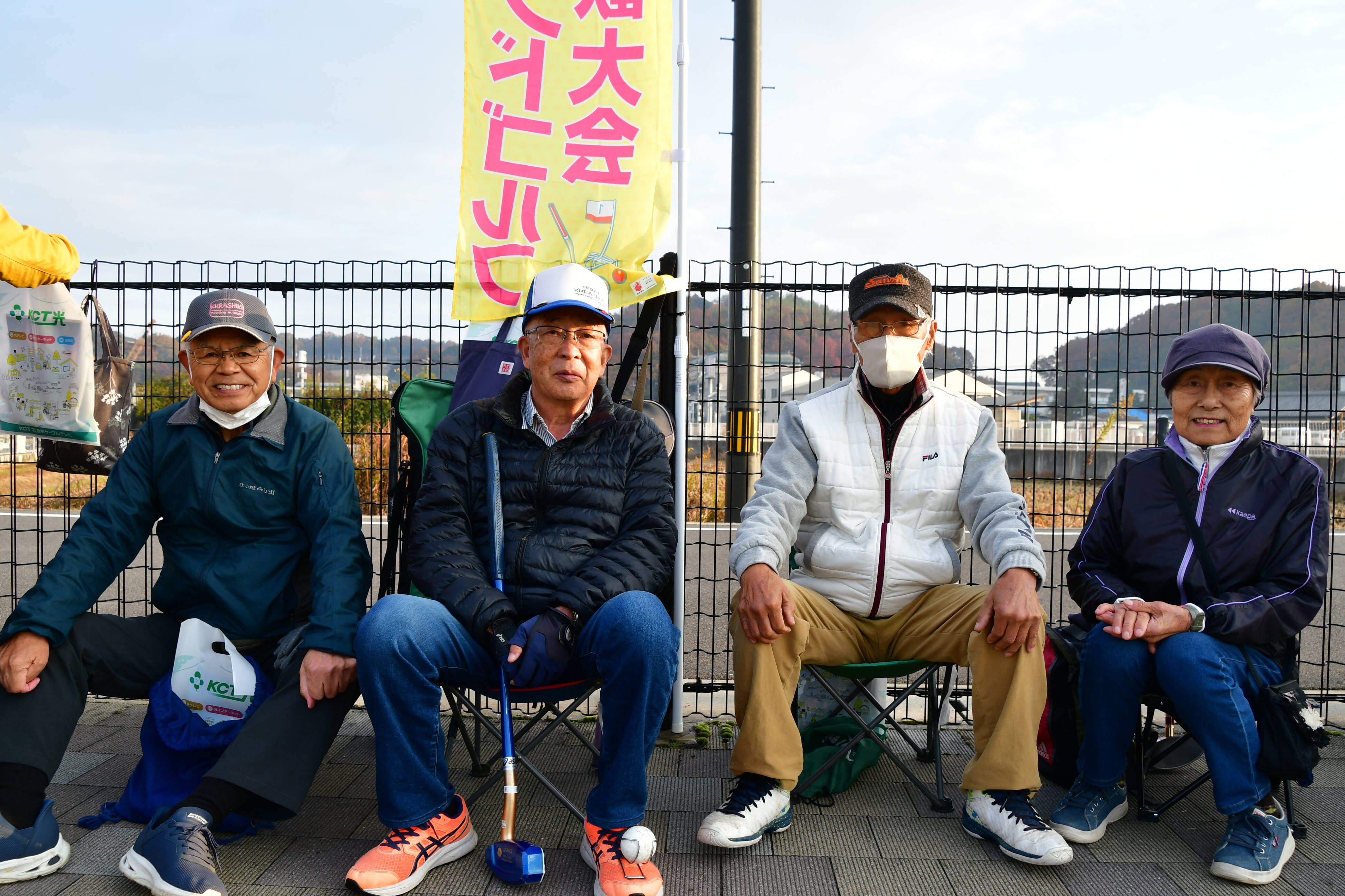 ＫＣＴ杯グラウンドゴルフ交歓大会風景