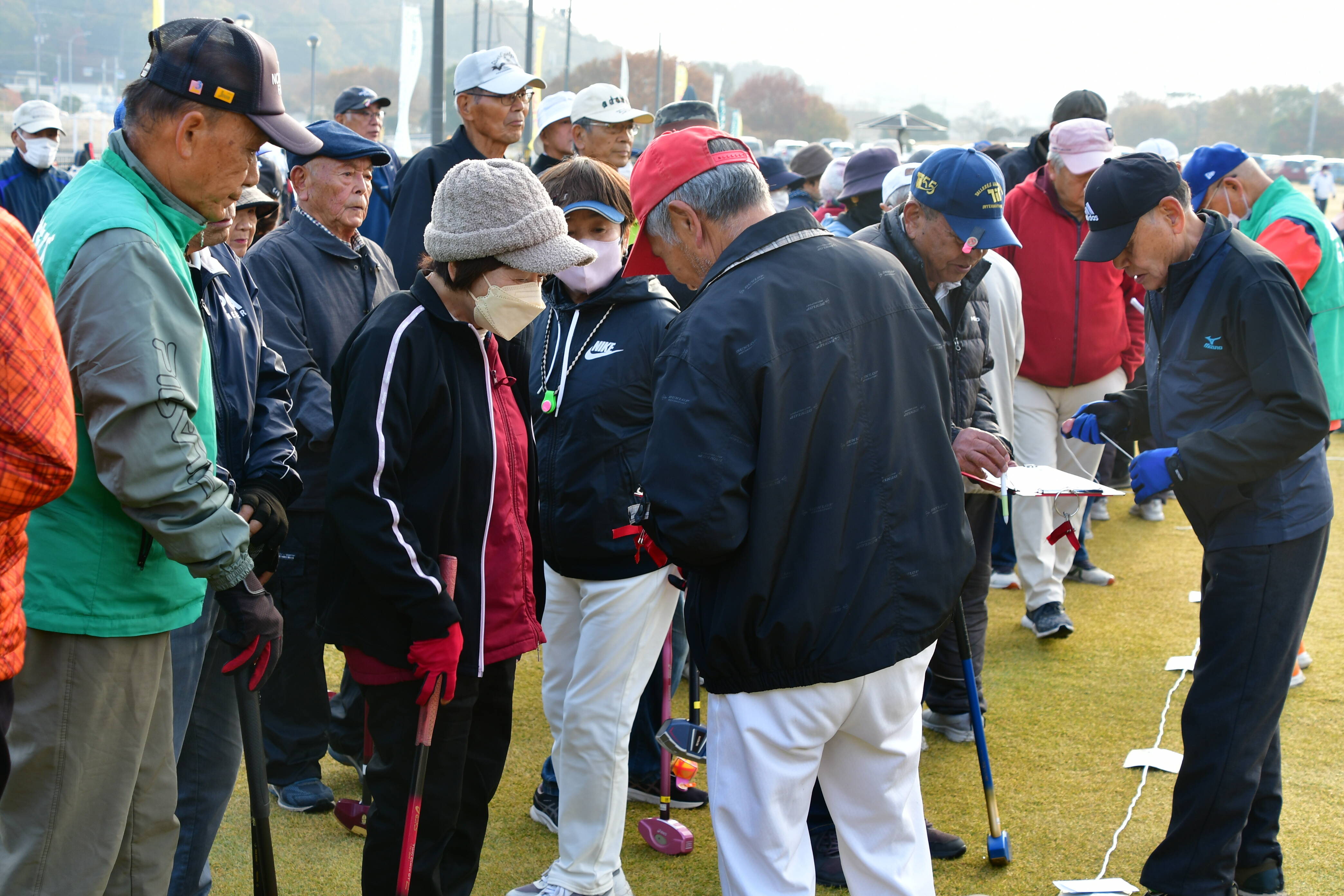 ＫＣＴ杯グラウンドゴルフ交歓大会風景