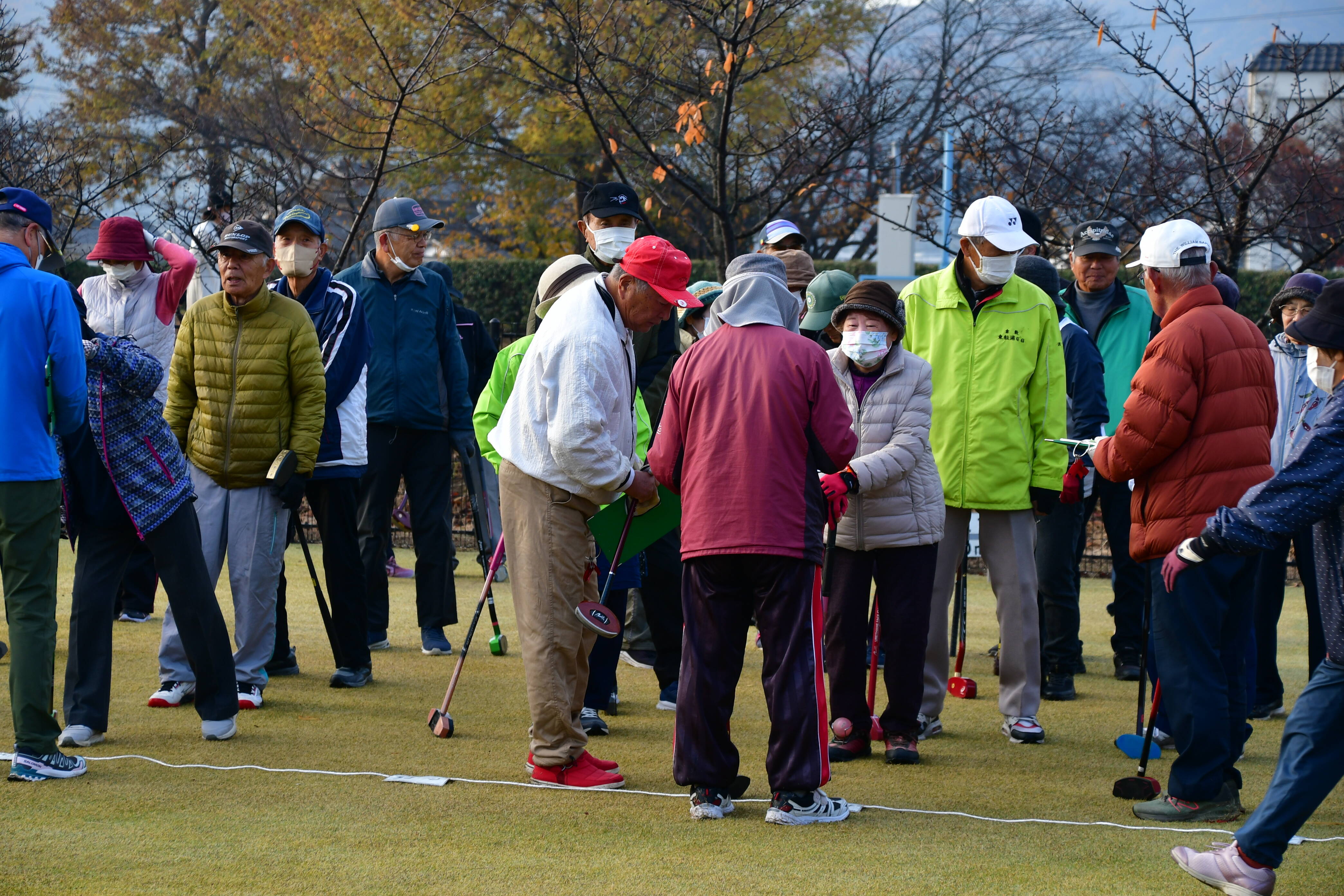 ＫＣＴ杯グラウンドゴルフ交歓大会風景