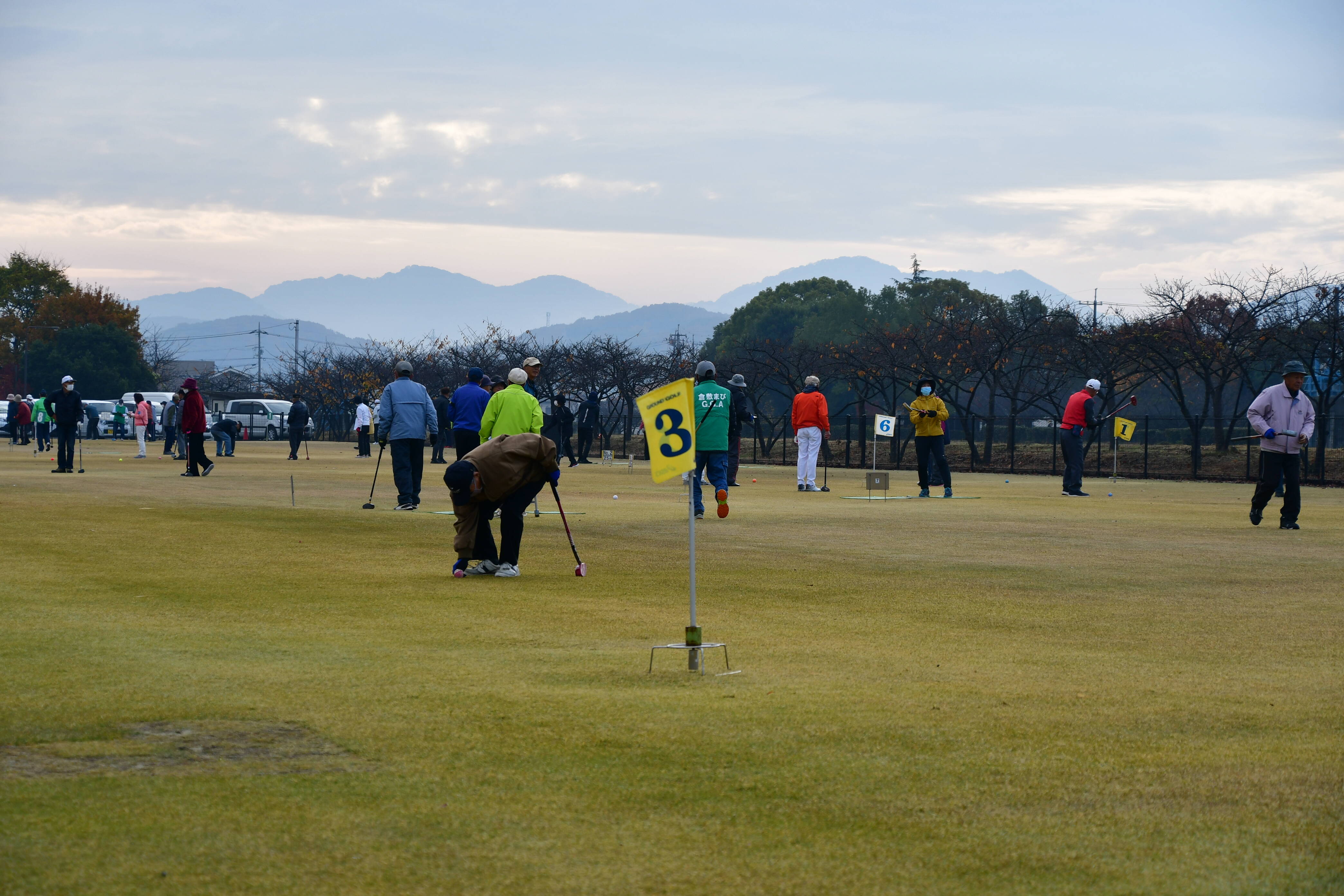 ＫＣＴ杯グラウンドゴルフ交歓大会風景