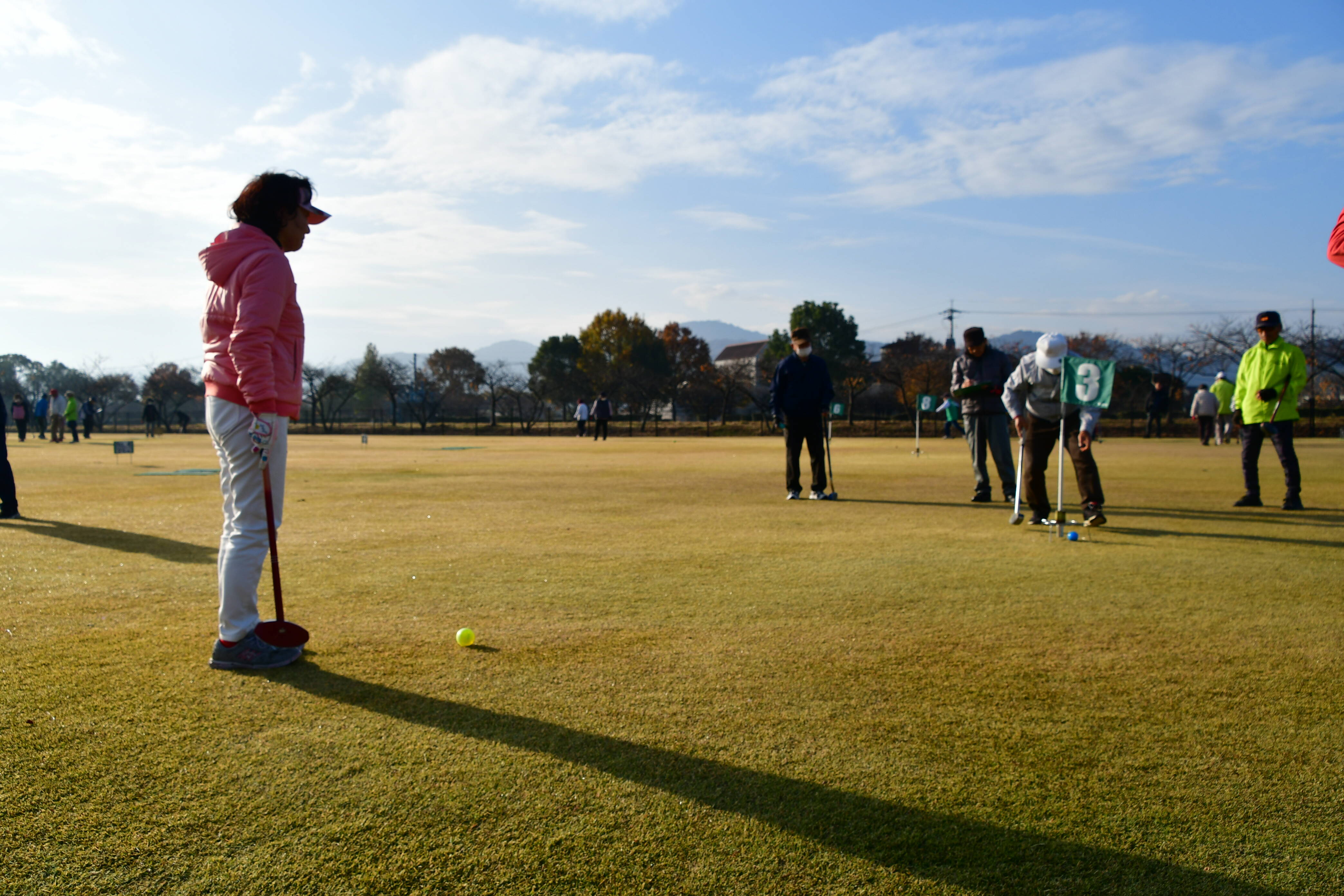 ＫＣＴ杯グラウンドゴルフ交歓大会風景