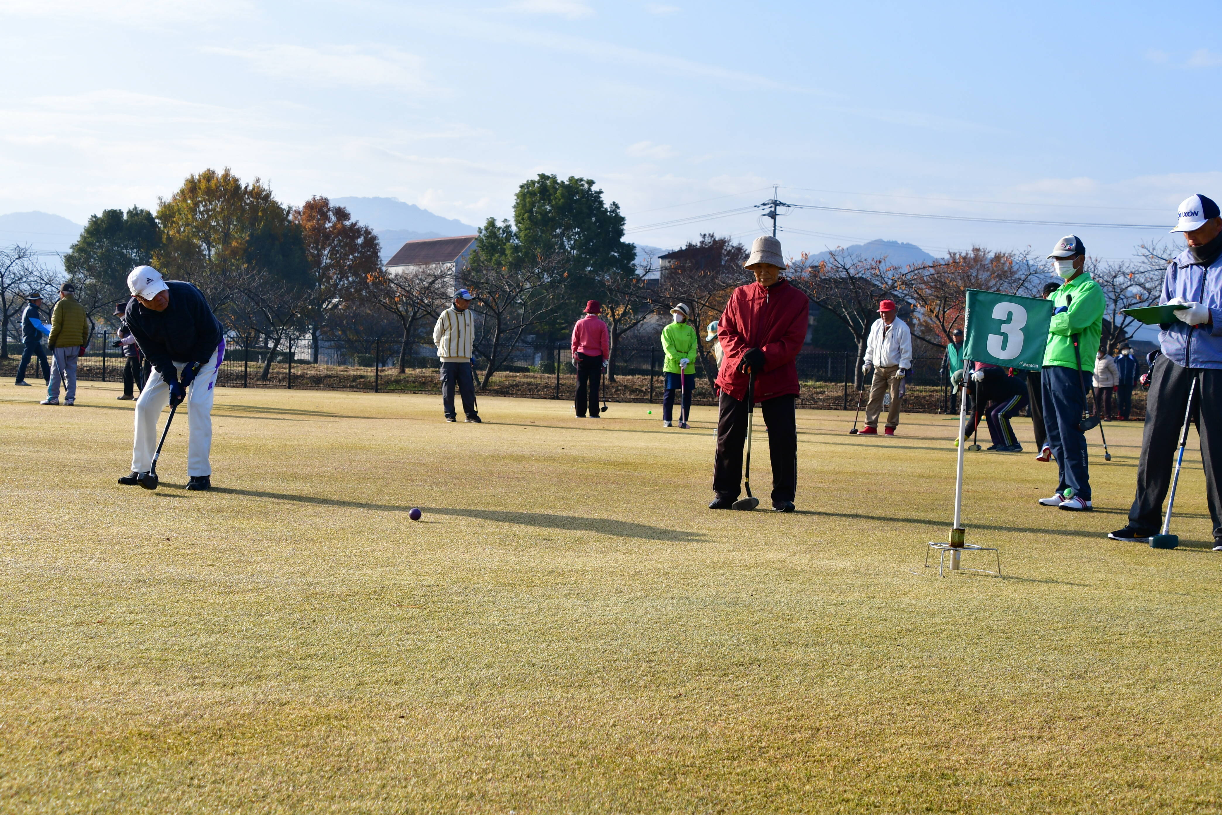 ＫＣＴ杯グラウンドゴルフ交歓大会風景