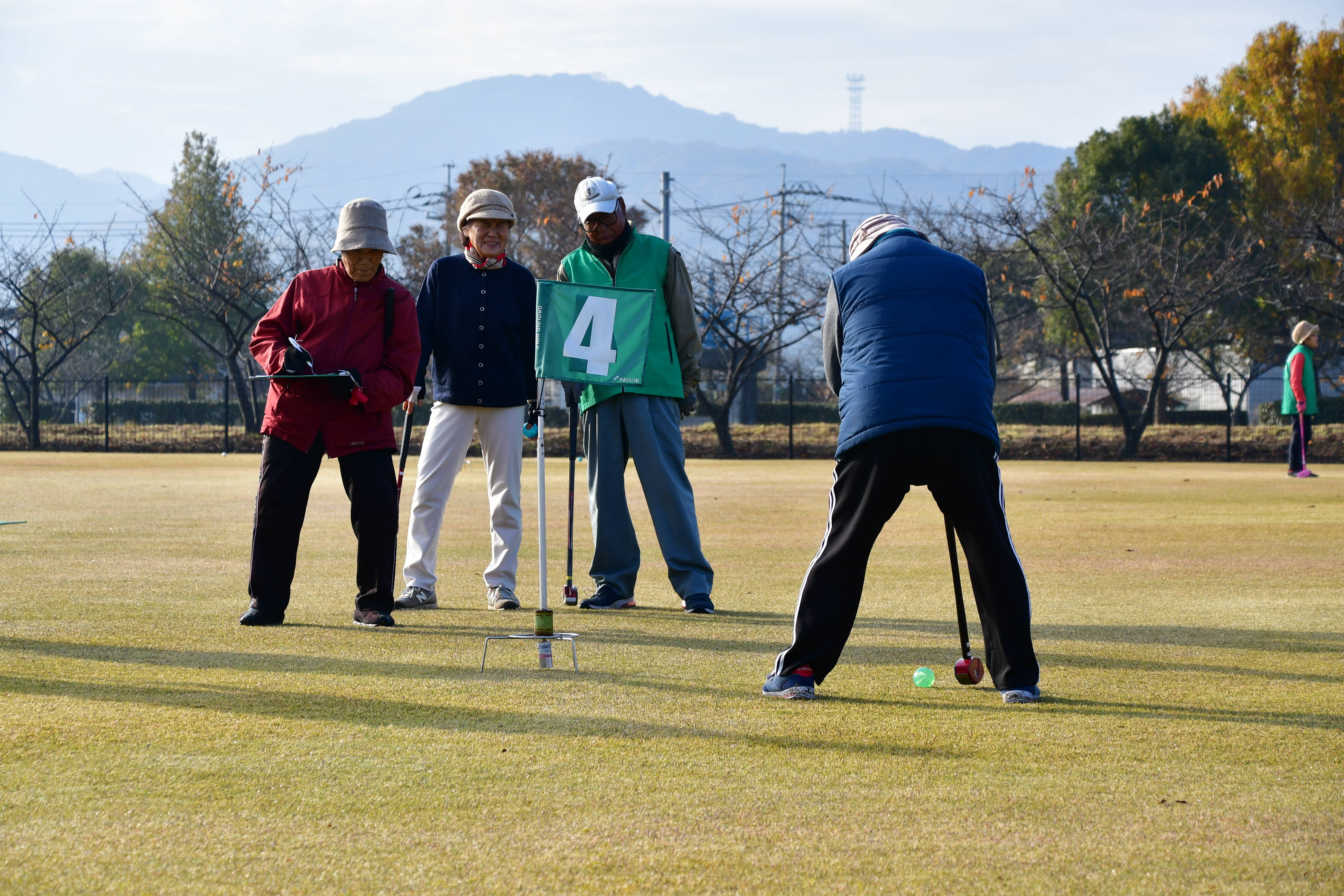 ＫＣＴ杯グラウンドゴルフ交歓大会風景