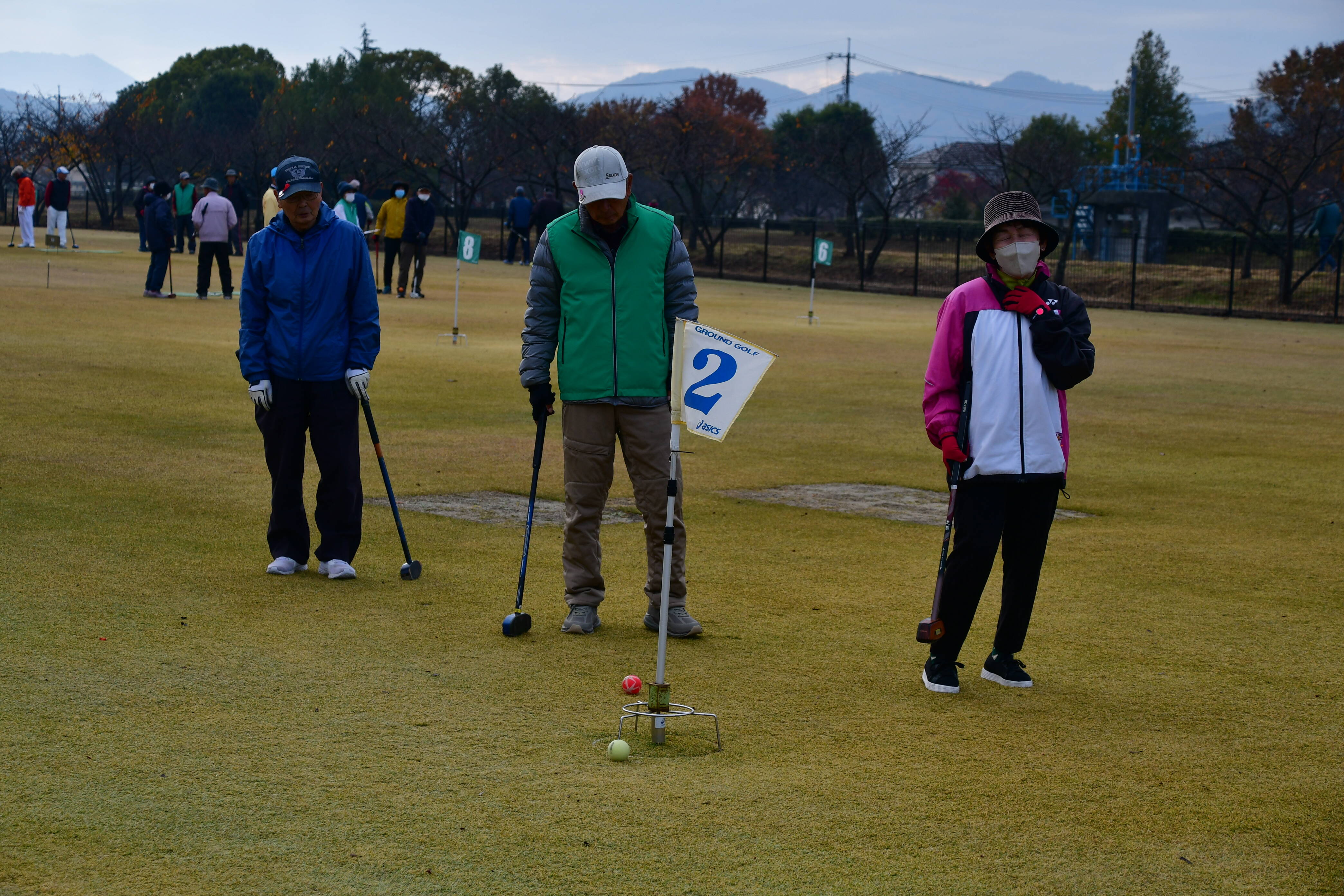 ＫＣＴ杯グラウンドゴルフ交歓大会風景