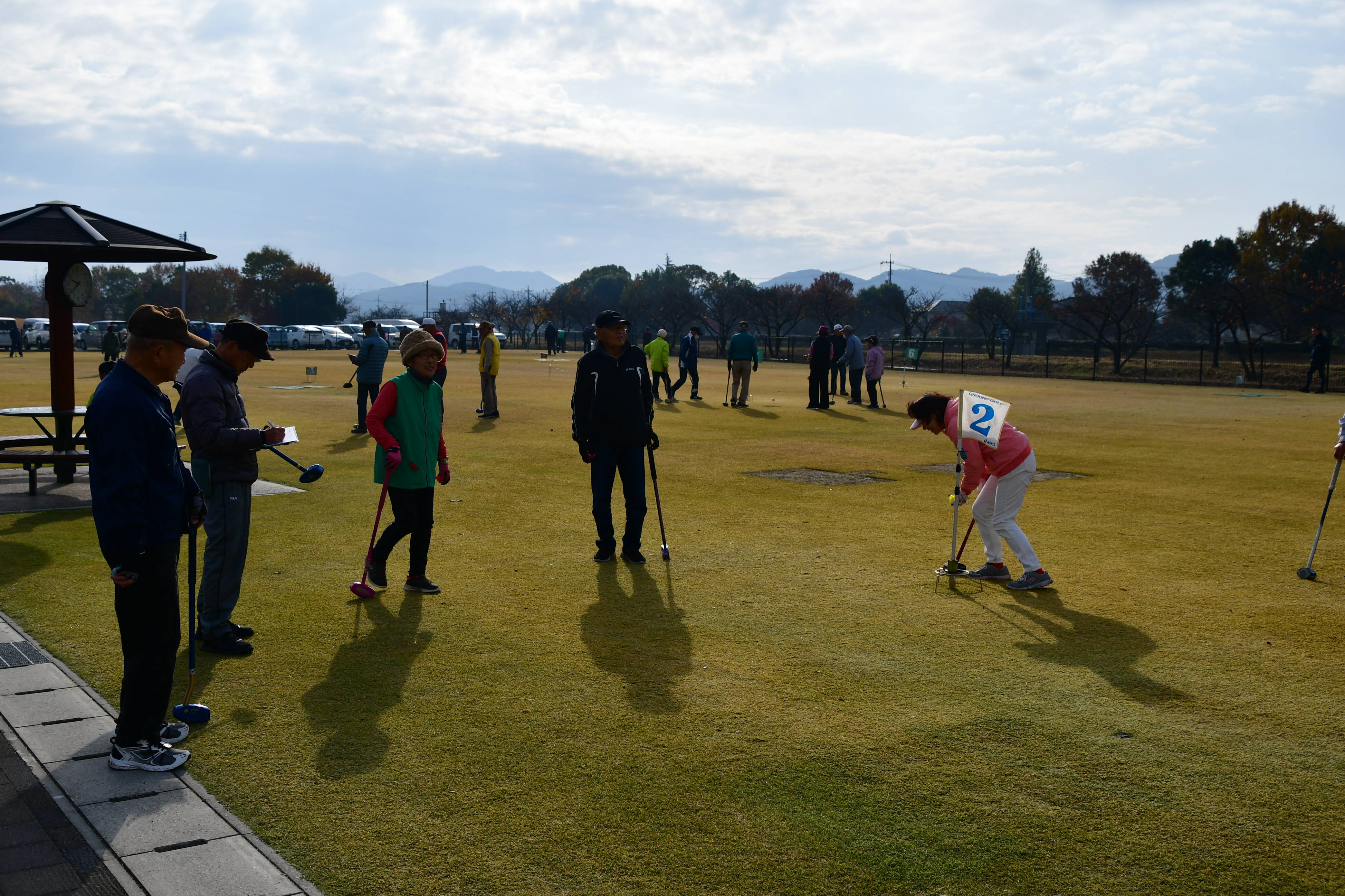 ＫＣＴ杯グラウンドゴルフ交歓大会風景