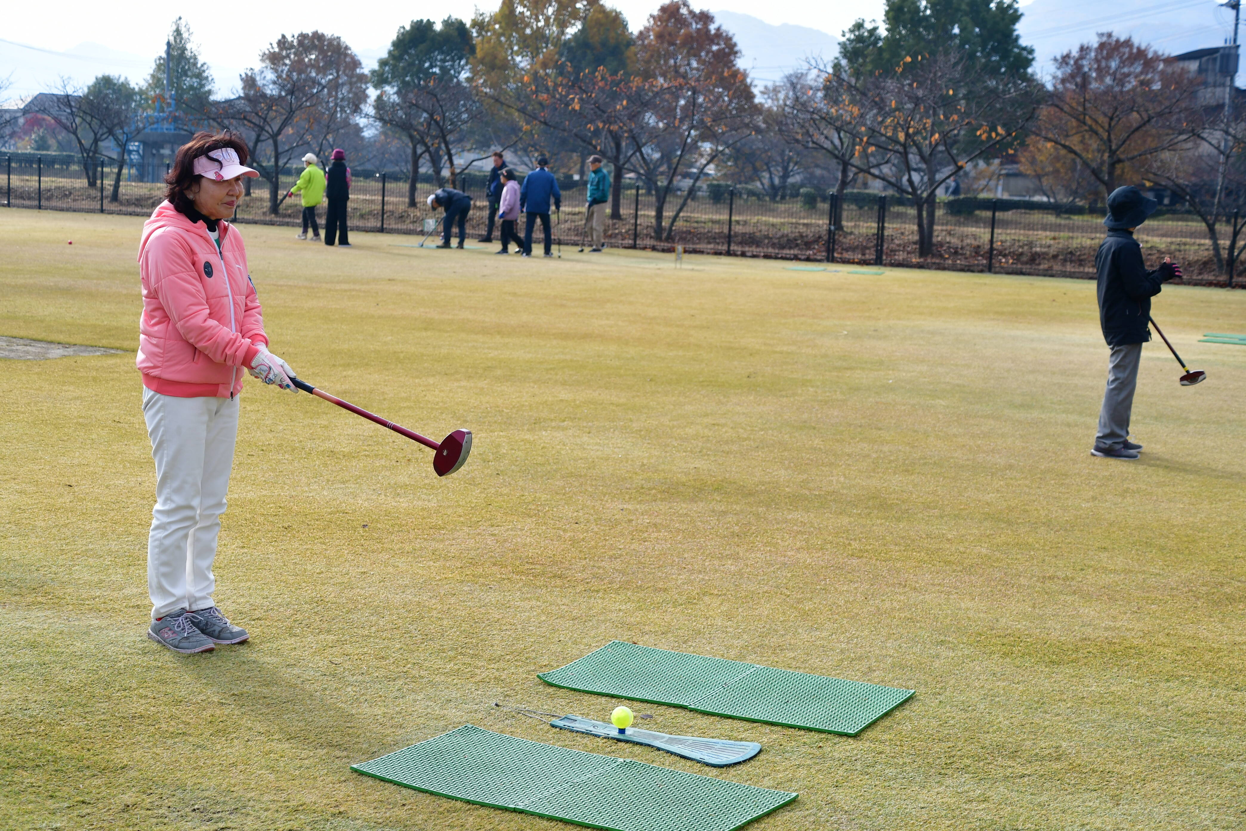 ＫＣＴ杯グラウンドゴルフ交歓大会風景