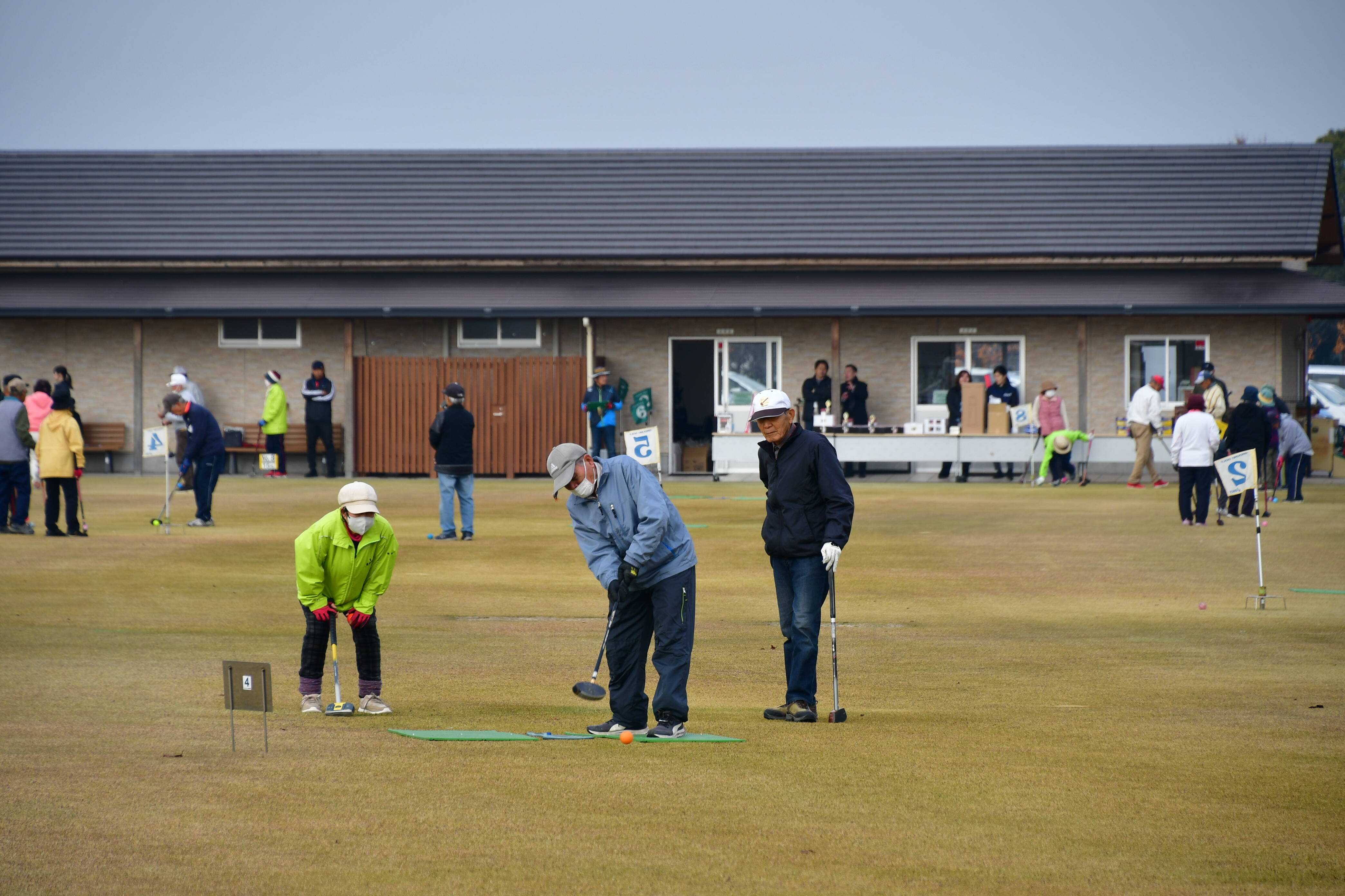 ＫＣＴ杯グラウンドゴルフ交歓大会風景