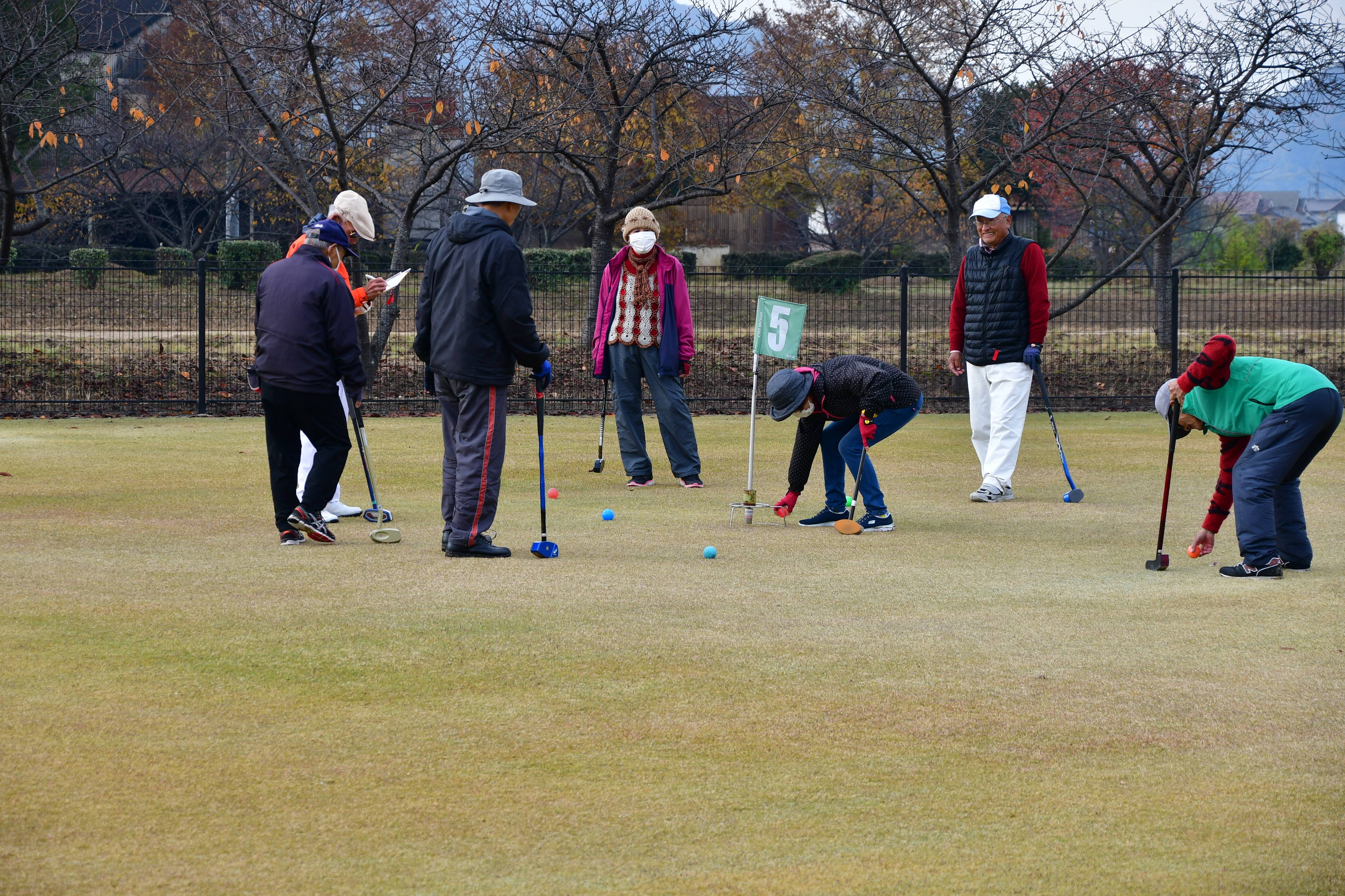 ＫＣＴ杯グラウンドゴルフ交歓大会風景