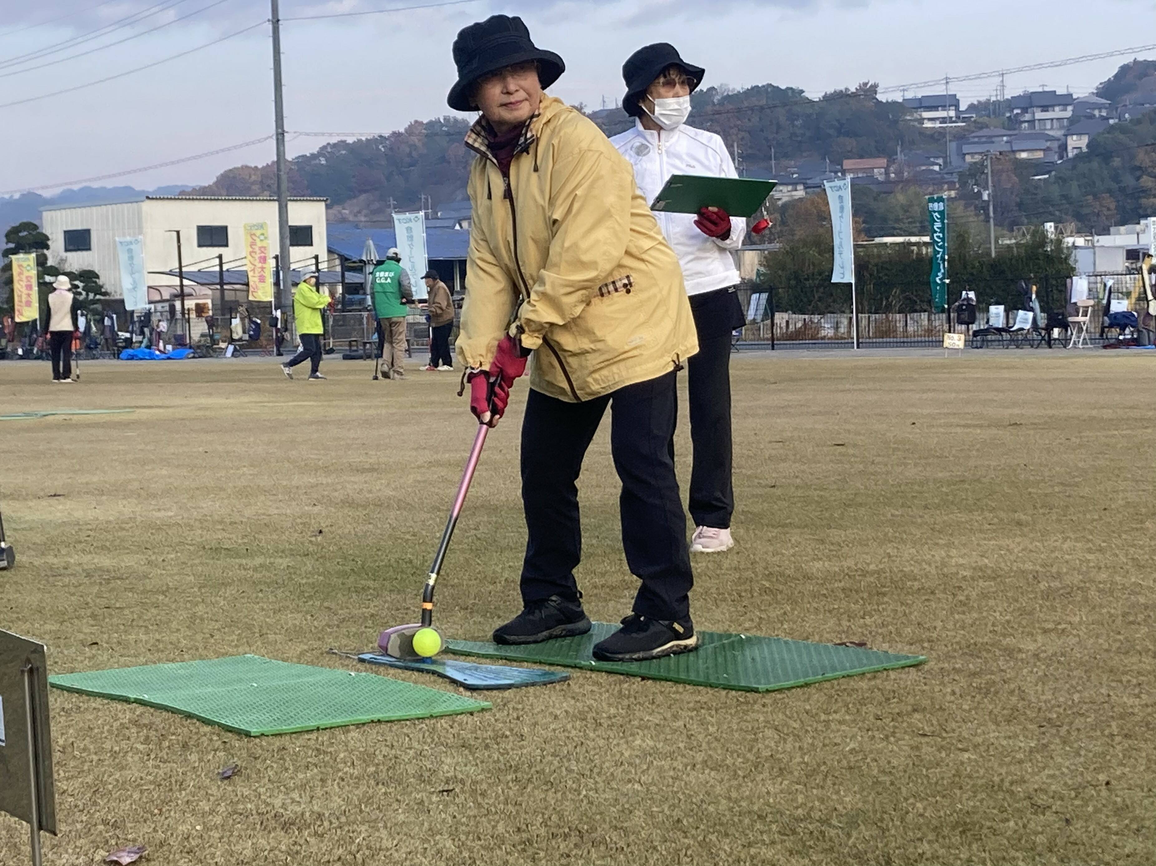 KCT杯グラウンドゴルフ交歓大会風景