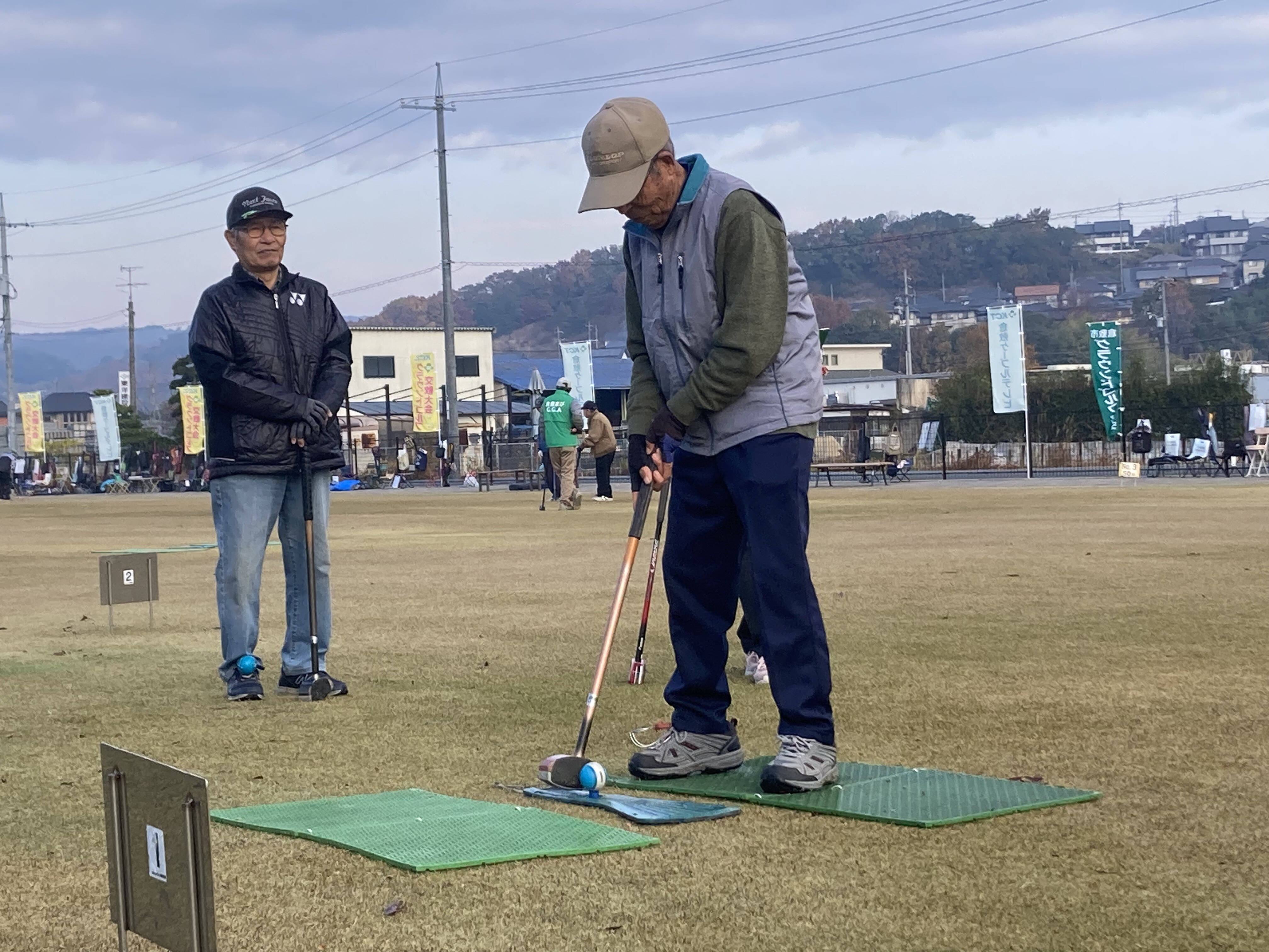 KCT杯グラウンドゴルフ交歓大会風景