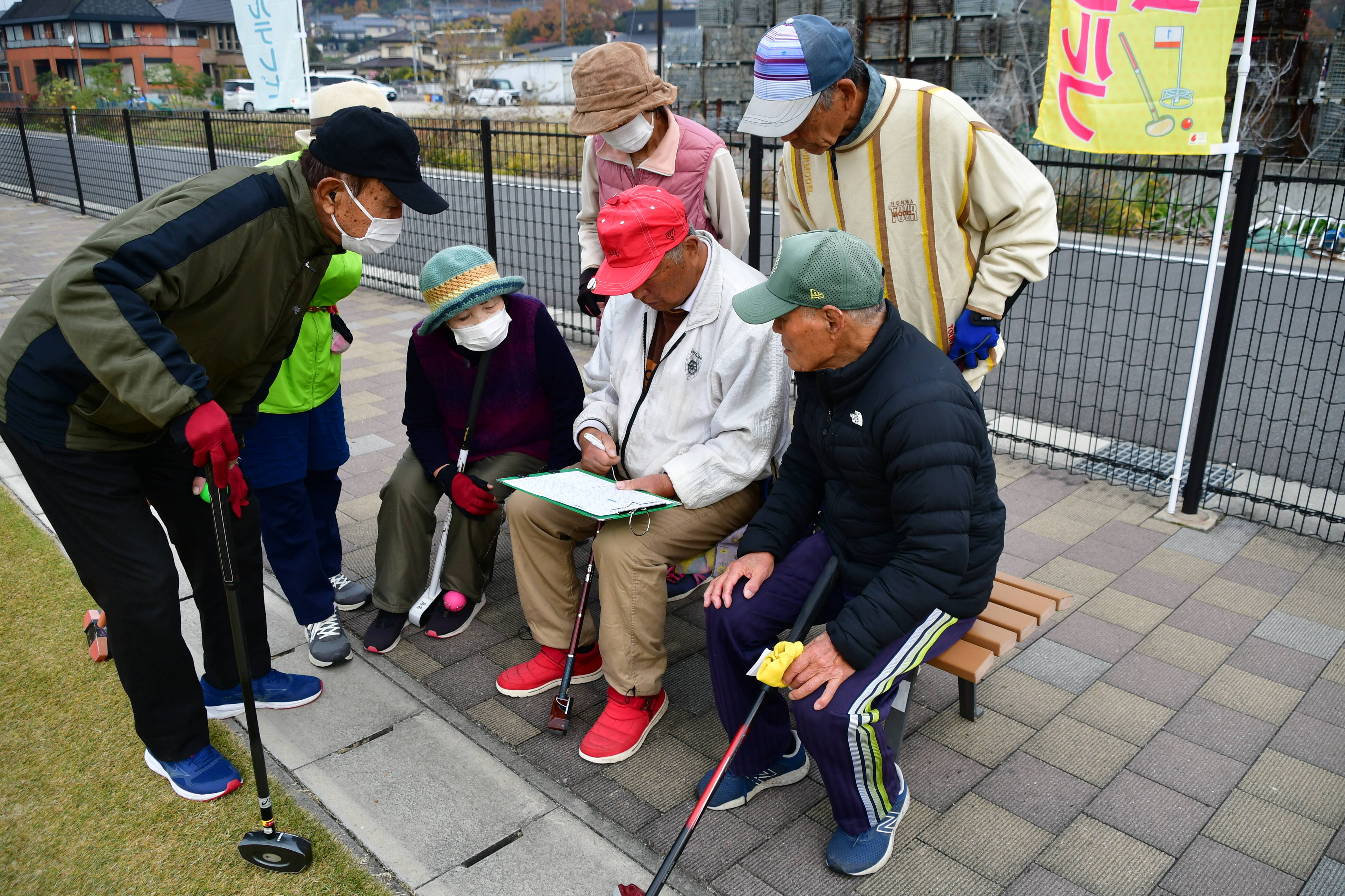 ＫＣＴ杯グラウンドゴルフ交歓大会風景