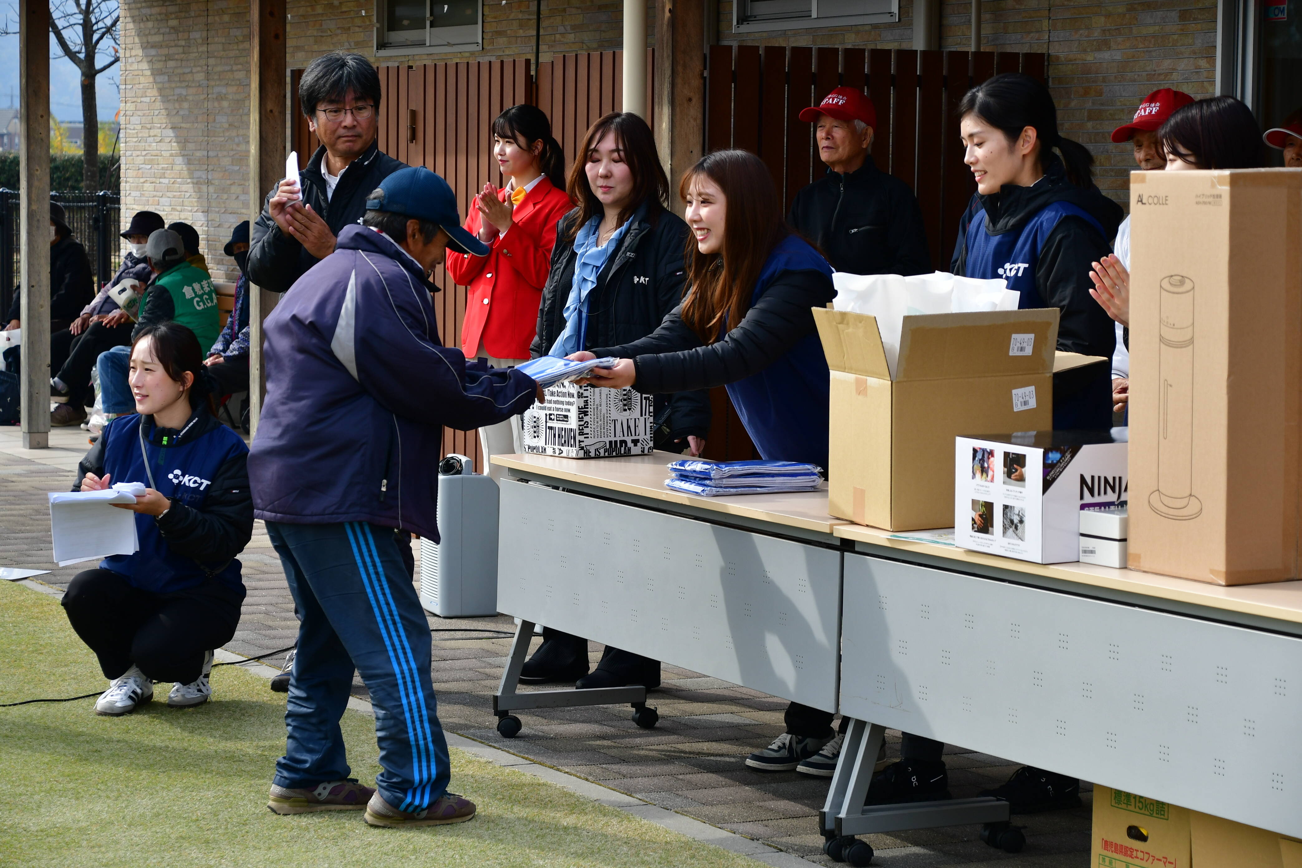 ＫＣＴ杯グラウンドゴルフ交歓大会風景