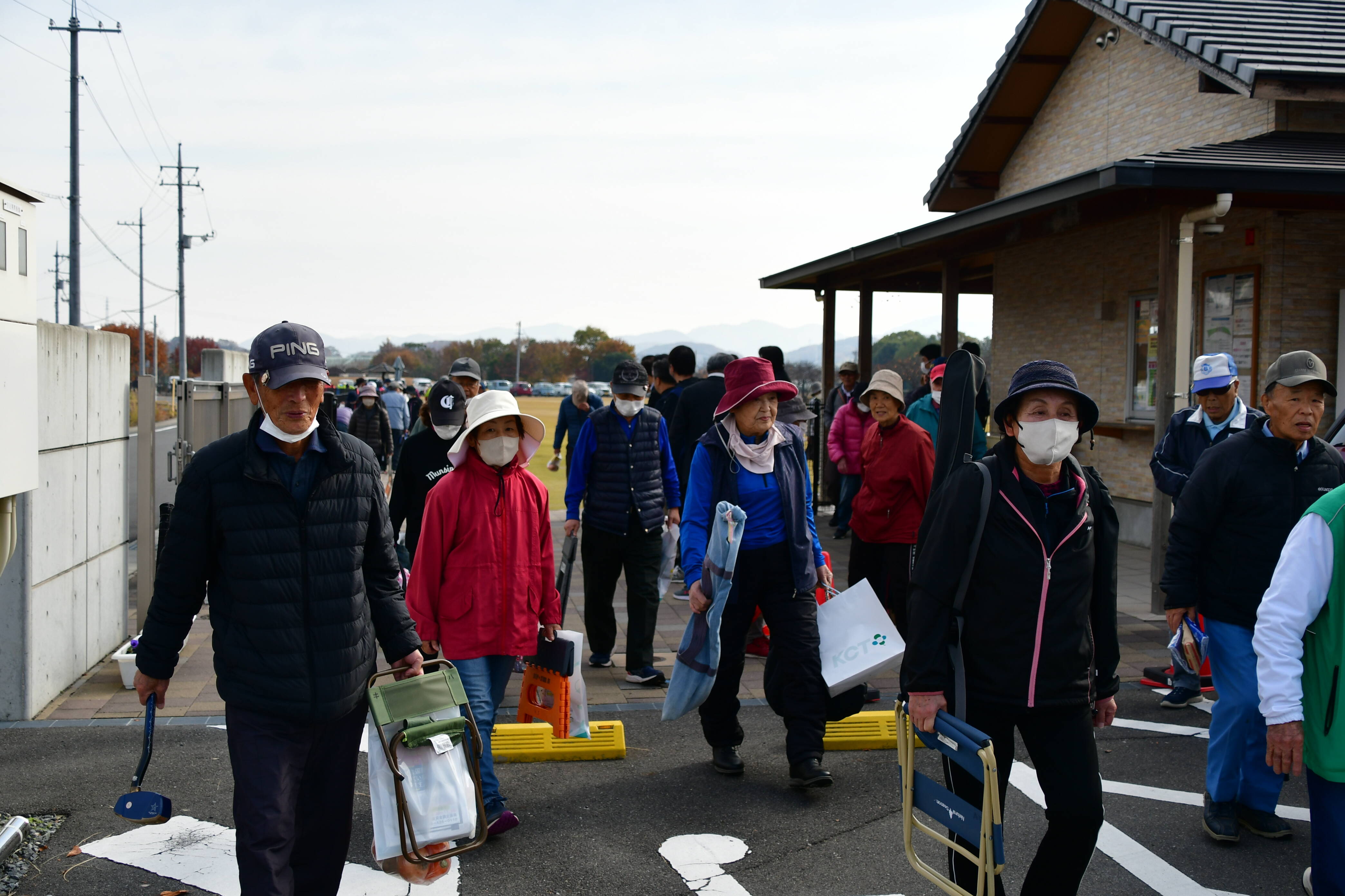 ＫＣＴ杯グラウンドゴルフ交歓大会風景
