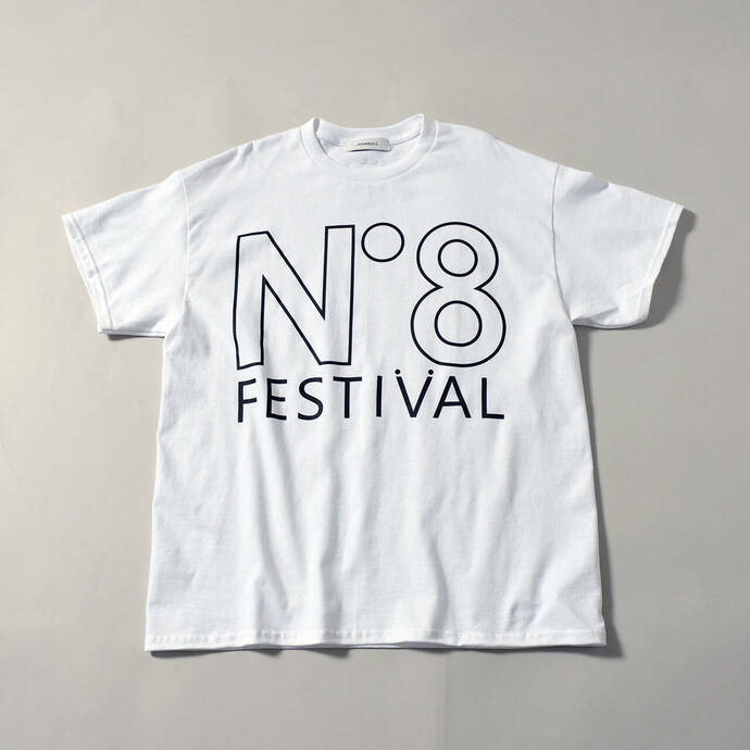 「EIGHT BALL FESTIVAL 2023」コラボTシャツ表面写真