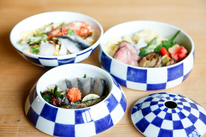 「ゆきかい」の夕食付きプランで食べられる和食店特製の夕食セット