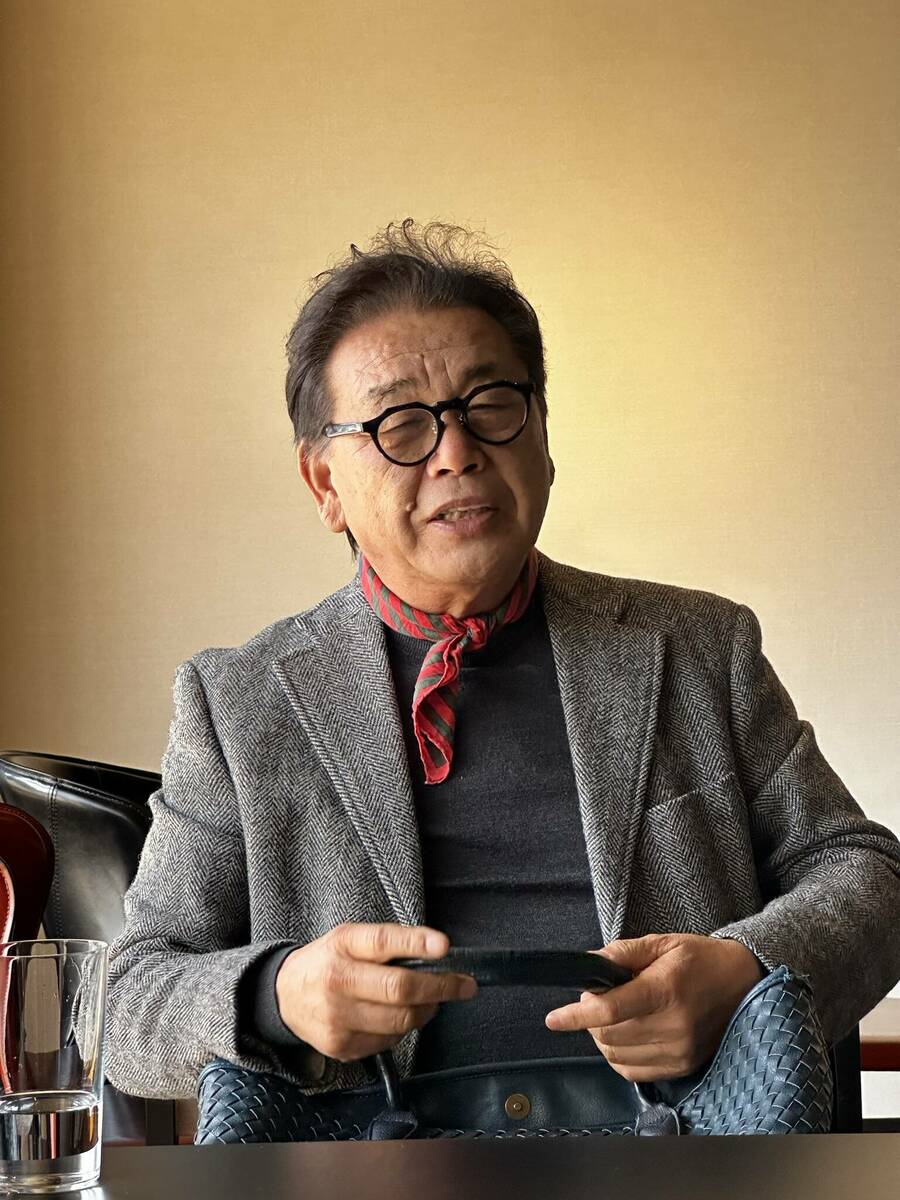 株式会社ジャパンブルー創業者の株式会社インターグロー取締役社長 真鍋 寿男さんの写真