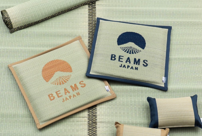 「BEAMS JAPAN」ロゴ入り“い草”コースターのイメージ画像