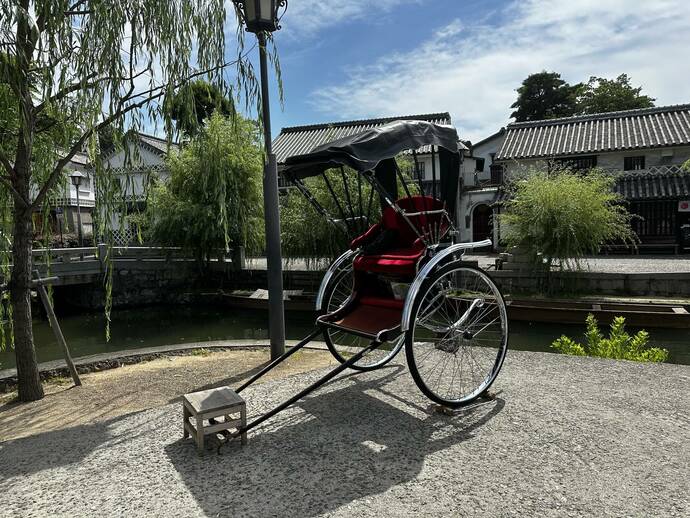 「えびす屋倉敷店」の人力車のイメージ画像写真