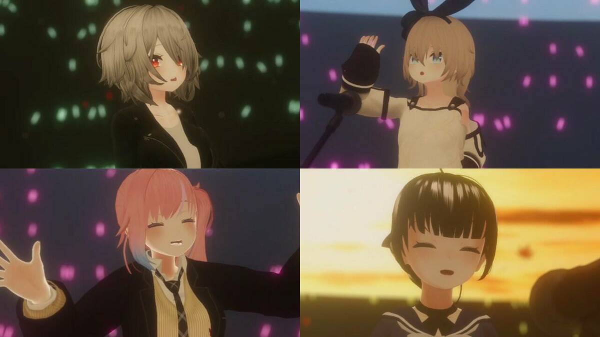 4人のメタばあちゃんメンバーのイメージ画像