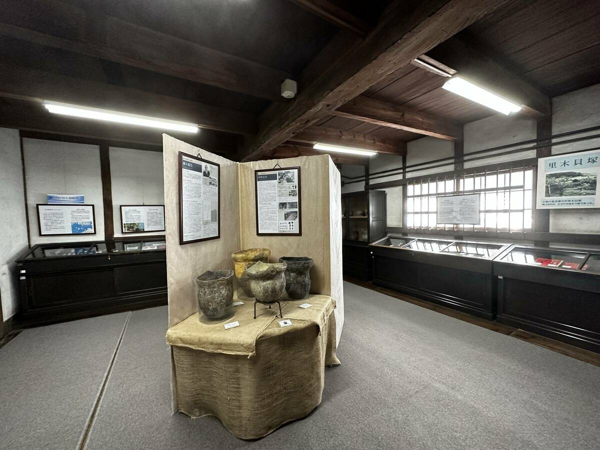 里木貝塚展示室