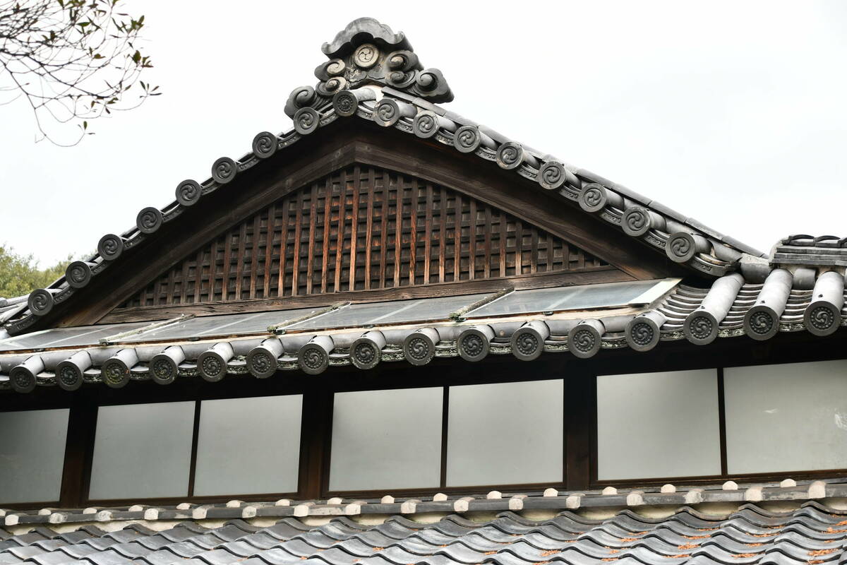 明かり取りのガラス