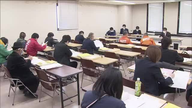 「倉敷市長・市議補選 立候補予定者説明会」の報道画像