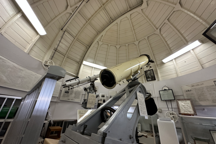 倉敷天文台ドームの内部