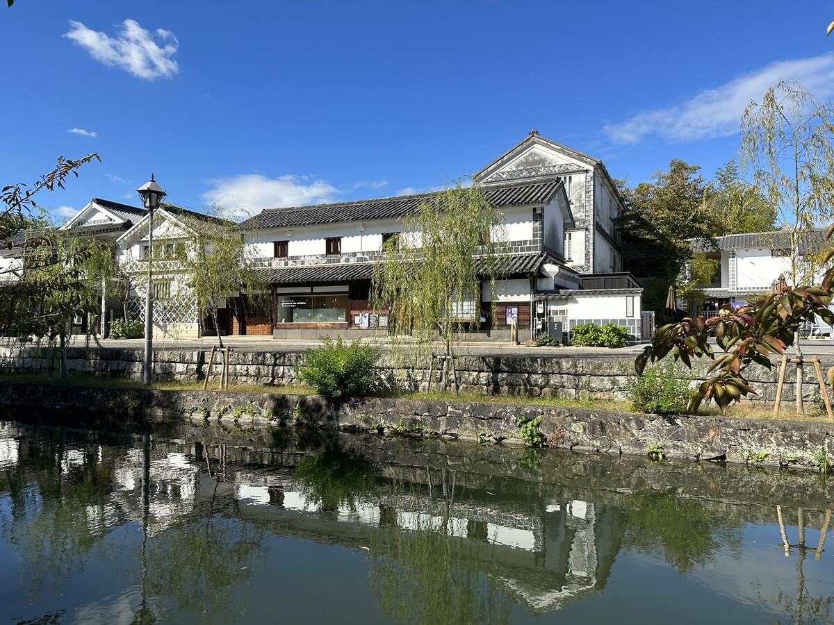 日本郷土玩具館と倉敷川