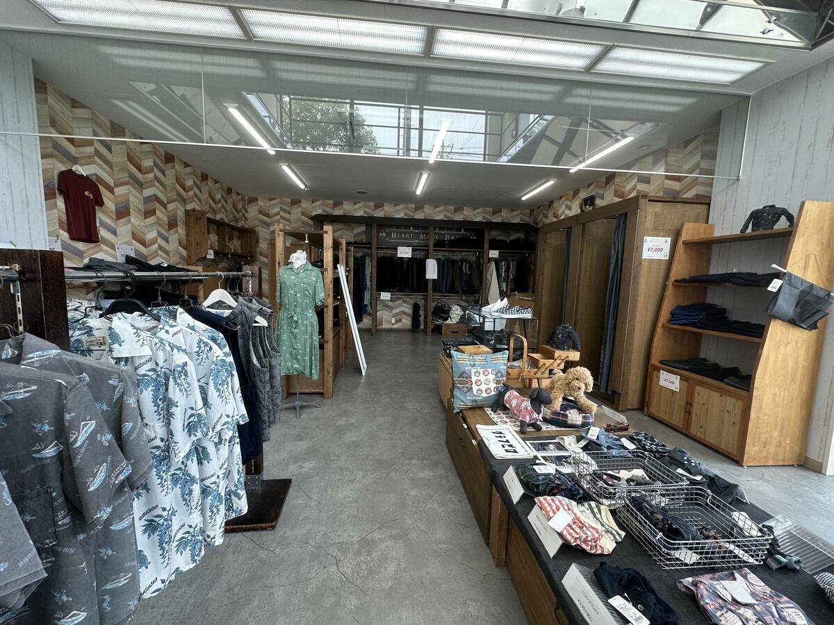 アウトレット店内