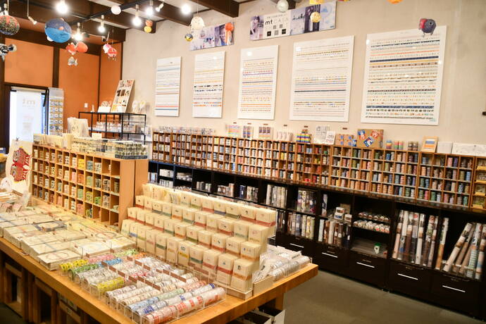 如竹堂の商品販売コーナーのイメージ写真 その1