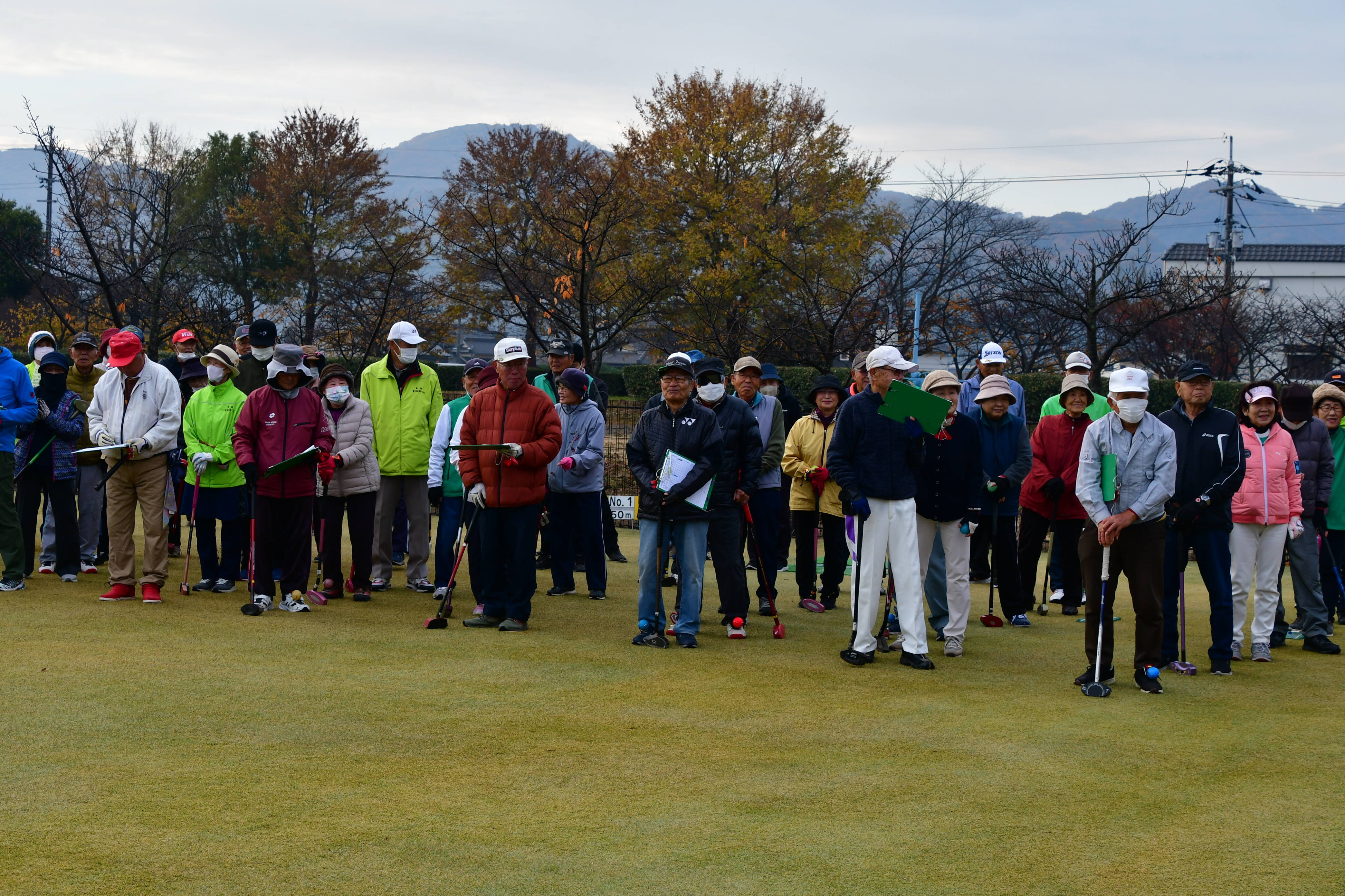 KCT杯グラウンドゴルフ交歓大会風景