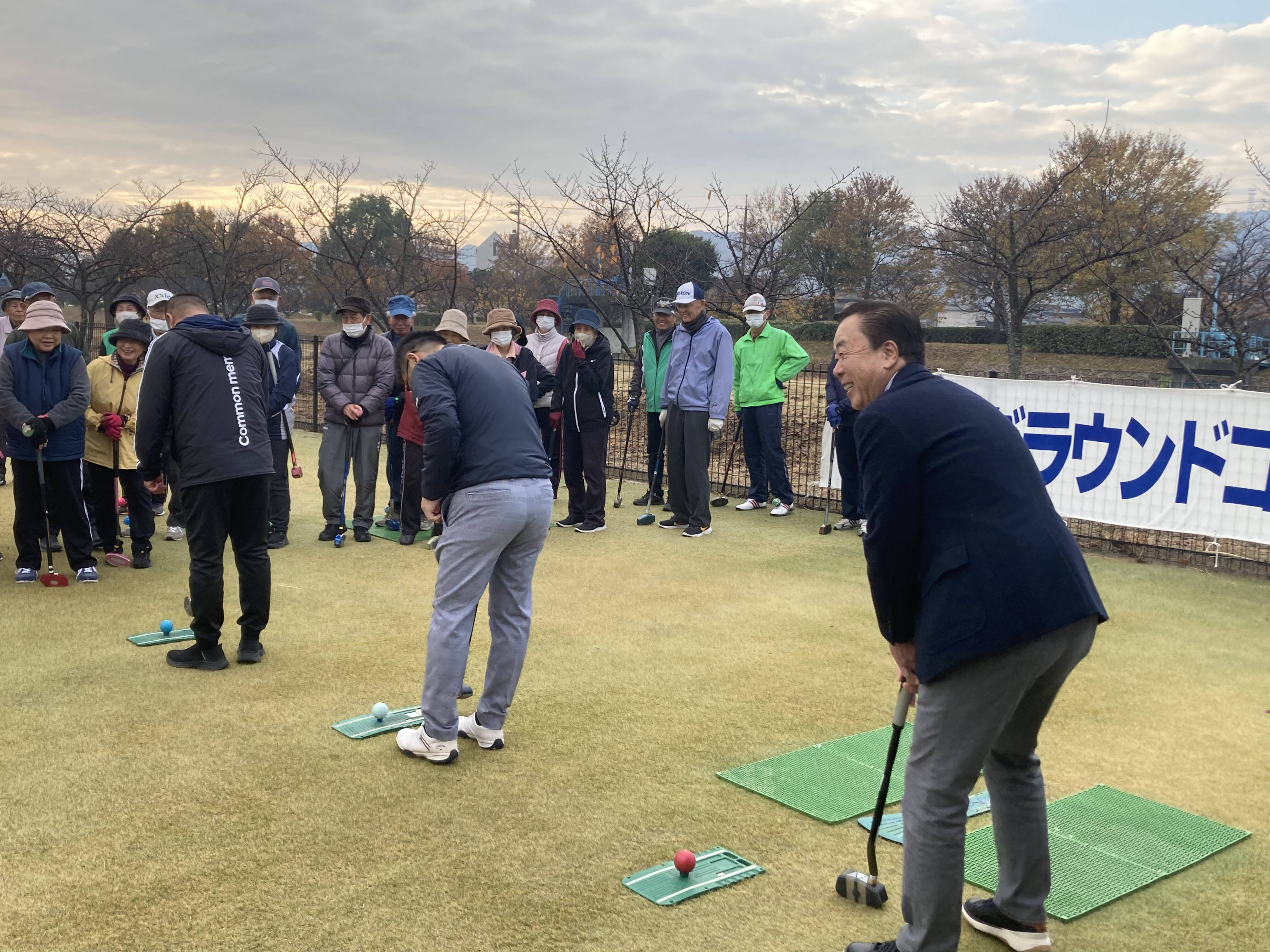 KCT杯グラウンドゴルフ交歓大会風景