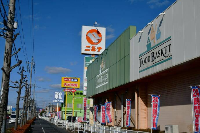 通り（北向き）